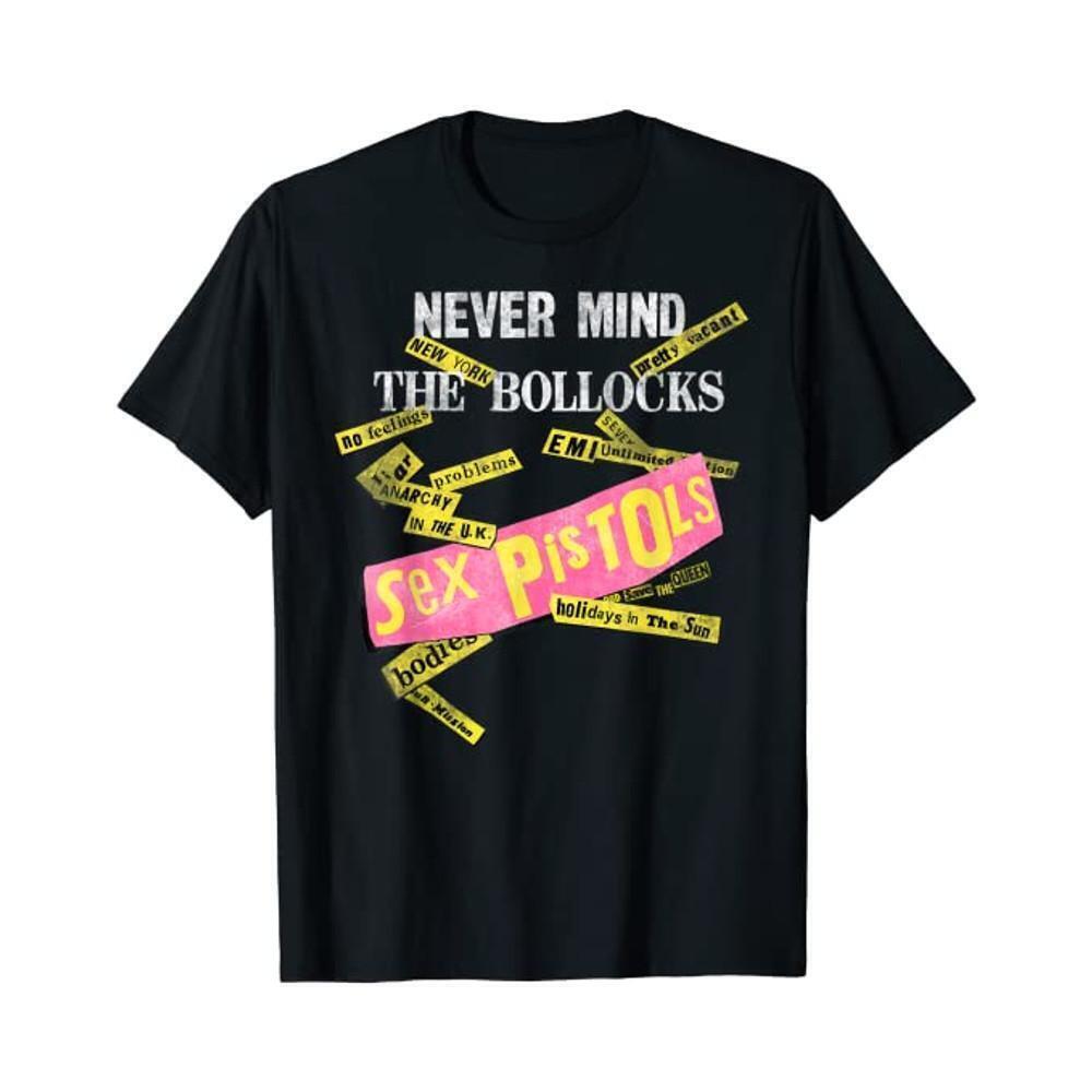 Sex Pistols Never Mind The Bollocks Tabs T Shirt